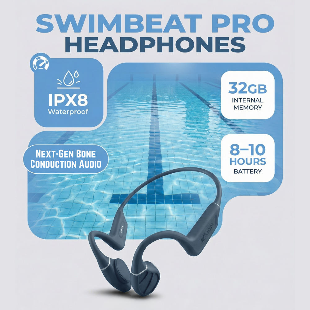 SwimBeat Pro™ Swimming Headphone