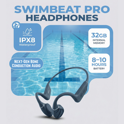 SwimBeat Pro™ Swimming Headphone